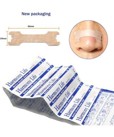 100 Pcs Large Nasal Strips for Better Breathing | Anti Snoring Strips (66 x 19mm) - Buy Online on GoSupps.com
