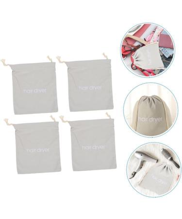 Didiseaon Hairdryer Storage Bag 4pcs Hair Dryer Storage Bag Travel Hair Dryer Cloth Storage Bags Hair Dryer Organizers Drawstring - Buy Online on GoSupps.com