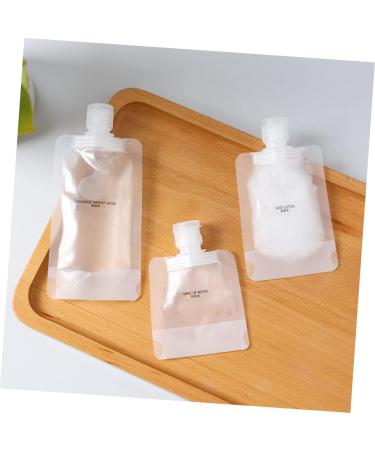 Travel-Sized Refillable Shampoo Bags - Wofashpuret 1 Set Plastic Squeeze Travel Bags for Liquids & Cosmetics (13.5x7.8cm) - Perfect for International Travel - Buy Online on GoSupps.com