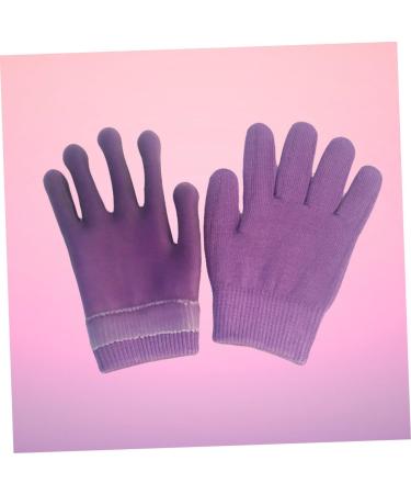 HAPINARY Cracked Skin Socks Spa Socks Moisture Socks Skin Care Gloves Jojoba Oils Hands Whitening Gloves Cracked Skin Gloves Spa Moisturizing Gloves Women Purple Gel Cosmetic medium - Buy Online on GoSupps.com