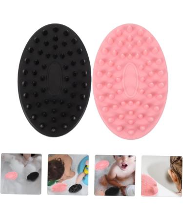 Beavorty 2pcs Baby Bath Brush Set - Silicone Body & Scalp Massager Brushes - Buy Online on GoSupps.com