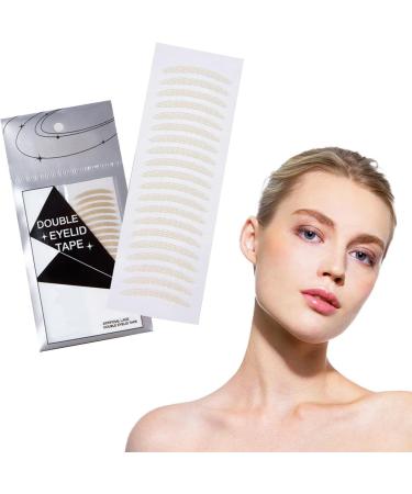 Eyelid Lift Band Gentle Eyelid Band Medical Grade Eyelid Tape | Breathable Invisible Eyelid Lifter Lace Tape Eyelid Tape Large Eye Decoration Invisible Eye half moon shape - Buy Online on GoSupps.com