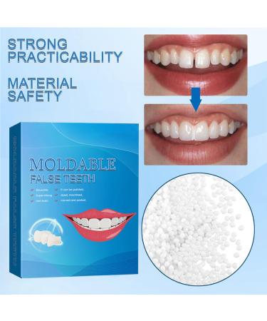 Temporary Tooth Repair Kit - A1 Moldable Fake Teeth Replacement Glue for Missing & Broken Teeth - Dentures Replacement for Men and Women - Buy Online on GoSupps.com