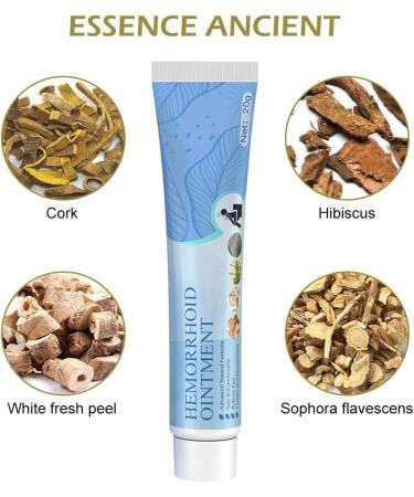 Hemorrhoid Relief Cream - Fast-Acting Ointment for Burning and Discomfort - Buy Online on GoSupps.com