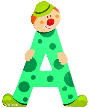 Janod - Letter Clown A