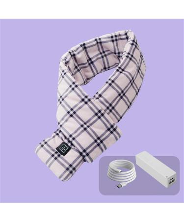 WKshuFT Heated Scarf USB Electric Heated Scarves The Best Gift for Your Parents Upgraded Heated Neck Wrap Heat Scarves with Heating Pad Winter Neck Warmer for Women Men(B) - Buy Online on GoSupps.com