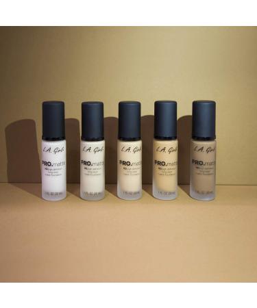 L.A. Girl Pro Matte Foundation Caramel Cappuccino GLM684 - 1 Fl Oz (Pack of 1) - Buy Online on GoSupps.com