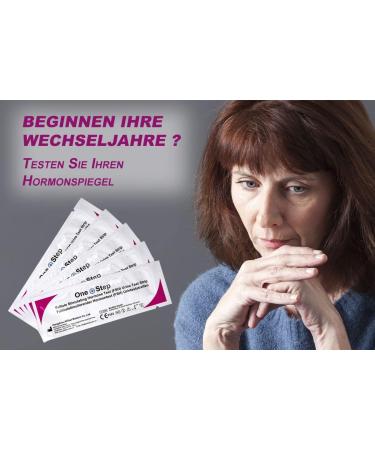 5 x One+Step Menopause Test | FSH Test for Menopause | Meno Balance Testing | International Shipping Available - Buy Online on GoSupps.com