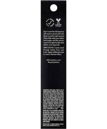 e.l.f. Lash Beats Mascara - Lengthening Formula for Mega Long Lashes - Natural-Looking & Defined - Pitch Black 1.1 Oz - Buy Online on GoSupps.com