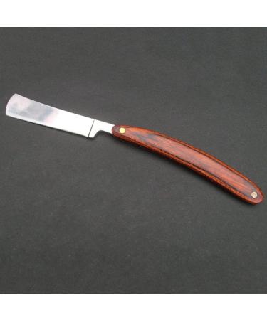 Beaupretty 2PC Razor Set - Safe Manual Shaving Tool | Traditional Design | 19cm Brown Hairdresser Grip - Buy Online on GoSupps.com