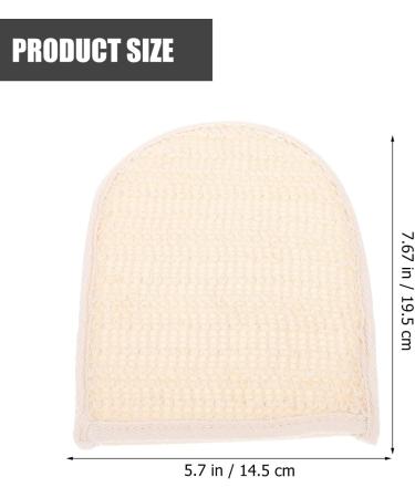 Beaupretty Loofah Set - 2 Pcs Exfoliating Body Scrub Mitts for Men & Women | Ideal for Spa & Shower | International Shipping Available - Buy Online on GoSupps.com