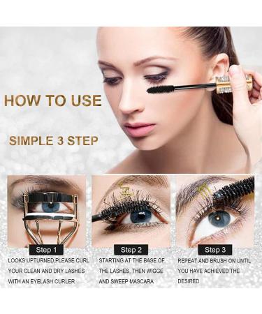 Diamond Glitter Bling Volume Lash Mascara - Black, Long-Lasting, Voluminous Eyelashes with Dramatic Extension - Smudge-proof Formula (Queen Friday) - Buy Online on GoSupps.com