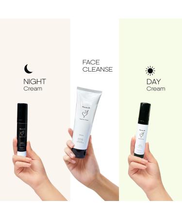 Organic Face Moisturizer - Vegan Anti-Aging Cream for Sensitive Skin | Chemical-Free Cruelty-Free Hydration for Face & Neck - Buy Online on GoSupps.com