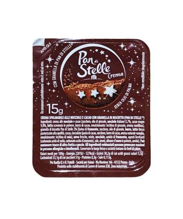 Pan di Stelle Pan di Stelle - 126 single portion of hazelnut and cocoa health cream with 15g biscuit grain