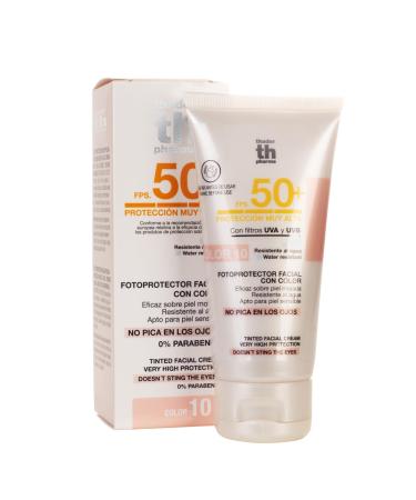 Thader Th Pharma Photo Face Protector with Color SPF50+, 50 ml (No. 10)