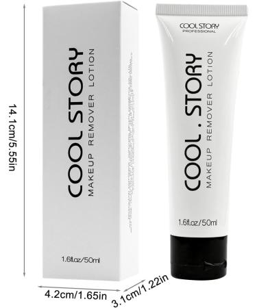 Makeup Remover Lotion Gentle Makeup Remover for Face and Eyes | Gentle Daily Cleanser Oil-Free 1.6 fl oz for Skin Types Removes Mascara Pw tools - Buy Online on GoSupps.com