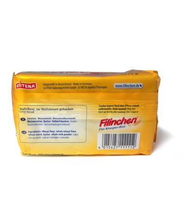 Buy Filinchen The Crunchy Bread Original - Low Sugar & Sodium | 5-Pack (75g Each) - Buy Online on GoSupps.com