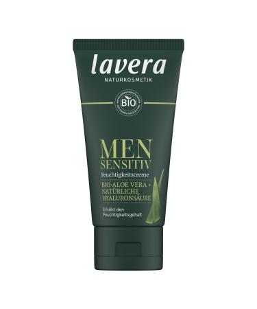 Laverana Co KG lavera Men Sensitive Moisturizer for sensitive skin soft and refreshing helps with itching vegan natural cosmetics 50 ml Successor