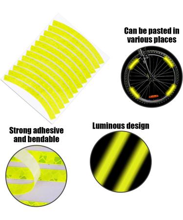 Helmet Pad Set with 12 Reflective Stickers | Anti-Collision Foam Cushion for Bicycle Helmets - Black - Buy Online on GoSupps.com