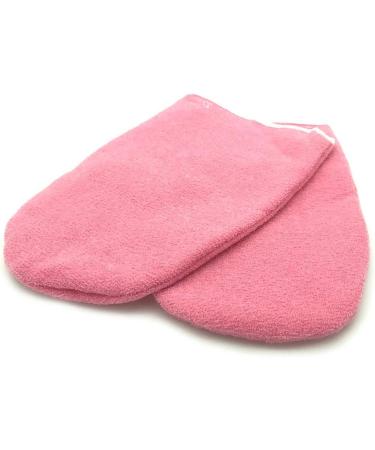 Fivekim 2pcs Paraffin Wax Protector Spa Hand & Foot Gloves - Warmer Beauty Therapy Foot Covers - Pink - Buy Online on GoSupps.com