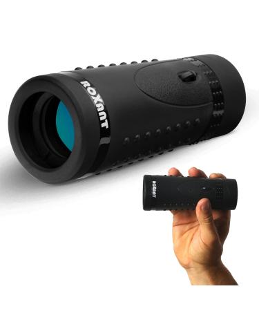 Roxant Monocular Telescope - Wide View High Definition BAK4 Handheld Telescope - Monoculars for Adults High Powered, Compact Monoscope