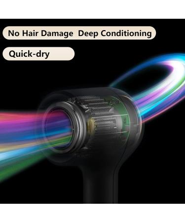 Buy G1 Ionic Hair Dryer - Fast-Drying Low Noise & No Heat Damage | 2 Magnetic Nozzles for Home & Travel - Buy Online on GoSupps.com