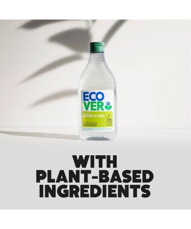 Ecover Washing Up Liquid Lily and Lotus 450ml - Eco-Friendly Soap (Pack of 1) - Buy Online on GoSupps.com