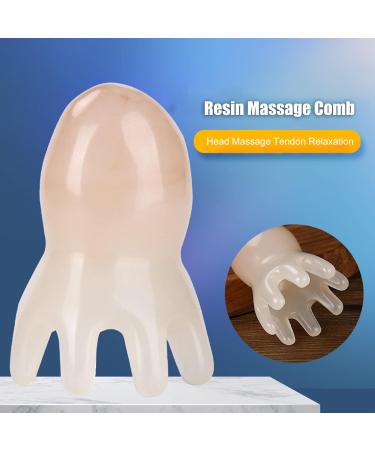Resin Octopus Shape Massage Comb | Portable Scalp Acupoint Hairbrush for Hair Care - International Shipping Available - Buy Online on GoSupps.com