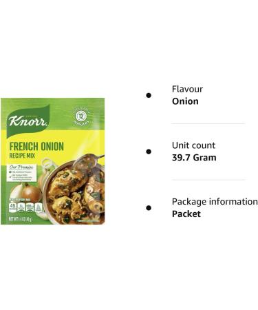 French Onion Recipe Mix 1.4 oz (40 g) - Buy Online on GoSupps.com