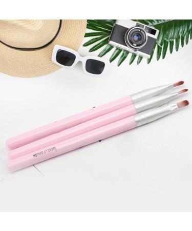 Lip Scrub Brush Lightweight Portable Dust Cover Blending Brush for Beauty Salons for Home - Buy Online on GoSupps.com