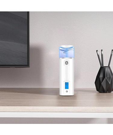 Mist Sprayer | Hydrating Handheld Nano Facial Mister with Skin Analysis - Hydrating USB Rechargeable Face Steamer for Eyelash Extensions Face Face Hydration Hondony White - Buy Online on GoSupps.com