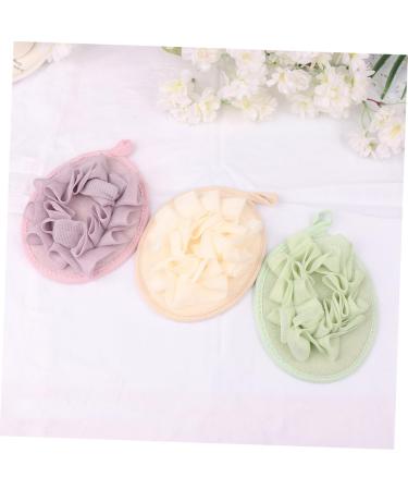 NOLITOY 9 Pcs Back Loofah Shower Sponge Set | Exfoliating Bath Accessories & Soft Mesh Pouf Scrubber for Ultimate Clean & Relaxation - Buy Online on GoSupps.com