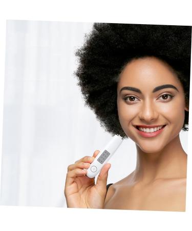 WOONEKY 1pc Skin Care Tester Skin Tester Machine Face Lifting Beauty Machine Facial Massager for Women Skin Tester Skin Tool Digital Skin Analyzer Precision Travel White Sensor - Buy Online on GoSupps.com