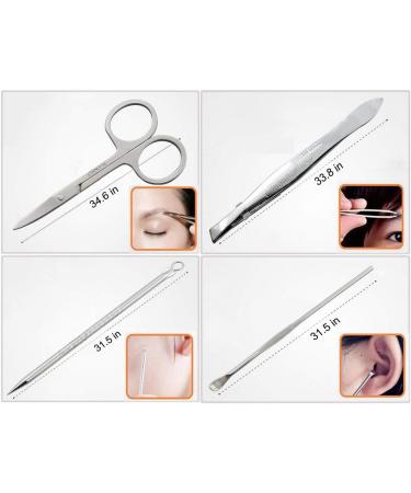 Professional Nail Clippers Set YRHOME 12 Piece Stainless Steel Manicure Kit Fingernail and Toenail Clipper Cutter Includes Cuticle Remover Stainless Steel Sharp Sturdy Trimmer Set with Portable Tra - Buy Online on GoSupps.com