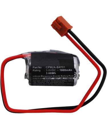 Synergy Digital PLC Battery - Compatible with Omron CPM2A-BAT01 Ultra High Capacity Ni-MH 3.6V 150mAh Replacement for Motorola R2600 Battery - International Shipping Available - Buy Online on GoSupps.com