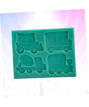 BESTonZON 3 Pcs Fudge Molds DIY Soap Mold Cake Fondant Silicone Molds for Candy Silicone Moulds Silicone Baking Mold Silicone Candy Molds Gum Cake Stencil Cookie Mold DIY Mould Car Chocolate 10.7*8.6 CMx3pcs Greenx3pcs - Buy Online on GoSupps.com