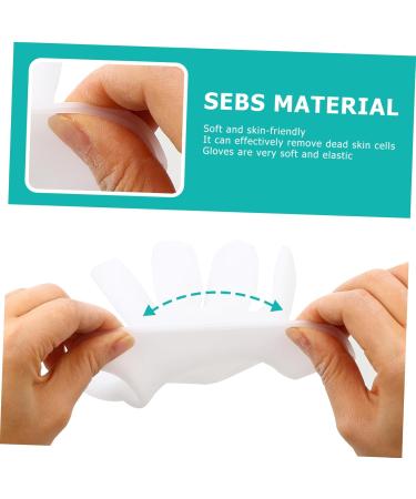 Beatifufu 1 Pair Moisturizing Gloves Sleeping Dry Hands Glove Lotion Hand Hydrating Gloves Cracked Gloves - Exfoliating Hand Masks Gloves Repairing Gloves Hand Lotion White Sebs - Buy Online on GoSupps.com