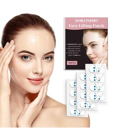 Instant Face Lift Tape Invisible Face lift Tape for Face Makeup Facial Wrinkles Saggy Skin Waterproof 8 Pieces