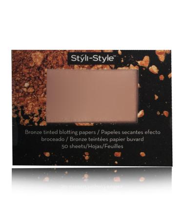 Styli-Style Bronze Tinted Blotting Papers Radiant
