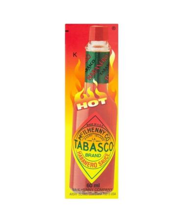 Tabasco Tabasco Habanero Hot Sauce Pack of 2 (60ml)