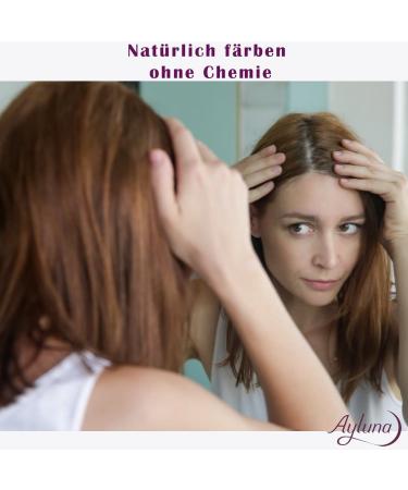 Ayluna Plant Hair Color 60 Chillirot - Vegan Ammonia-Free Formula for Long-Lasting Gloss & 100% Gray Coverage - 100g Pack - Buy Online on GoSupps.com