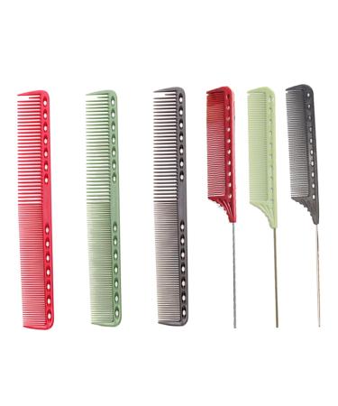 Buy Dual Use Barber Comb | Light Green Hair Cutting Tool | Fine Tooth Hairdressing Accessories - International Shipping Available - Buy Online on GoSupps.com