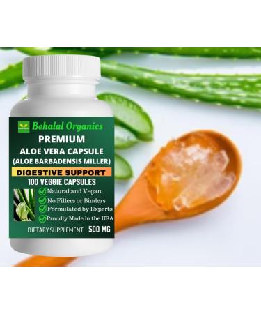 Behalal Organics Aloe Vera Quick Release Capsules - Buy Online on GoSupps.com