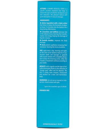  CLINIANS Clinians Action Body Reducell Forte Concentrated Anti-Cellulite Body Cream - 200 ml - Buy Online on GoSupps.com