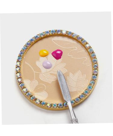 6 Pcs Nail Art Palette Set - Makeup & Nail Display Plates - Assorted Colors - Perfect for Nail Art Supplies & Resin Display - Buy Online on GoSupps.com