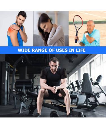 Fercaish XL Double Shoulder Brace and Support Protector for Chronic Tendinitis Pain - Breathable Sports Gear for Sleeping, Lifting, and Outdoor Activities - Buy Online on GoSupps.com