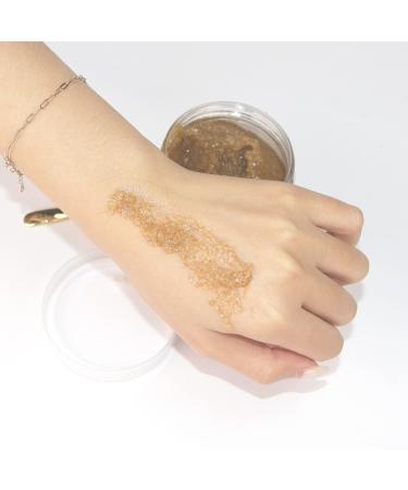 Coffee Sugar Body Scrub | Cruelty-Free Exfoliating Moisturizer | Heals Cracked Skin & Nourishes with Coffee Extract - Buy Online on GoSupps.com