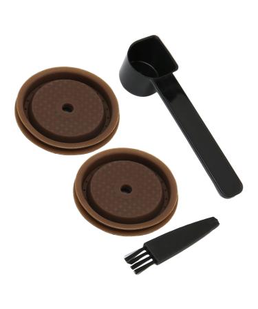 Couvercle de Capsule de caf R utilisable Gel de Silice de qualit Alimentaire Couvercle R sistant L'environnement pour ENV135 ENV150 Plus Next GCA1 adapt avec 40 Ml 150