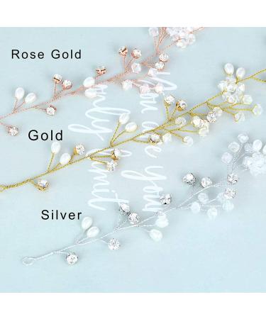 Yean Wedding Hair Vine 100cm Silver - Bridal Headband for Bride & Bridesmaid - Buy Online on GoSupps.com