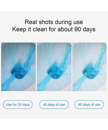Flushes Toilet Cleaner Automatic Toilet Bowl Cleaner Ball Self-Cleaning Eco-Friendly Great Household Supplies - Buy Online on GoSupps.com